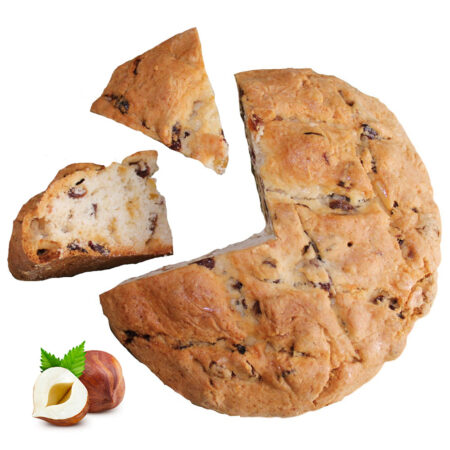 Baciccia di Ste, il Pandolce genovese alle nocciole