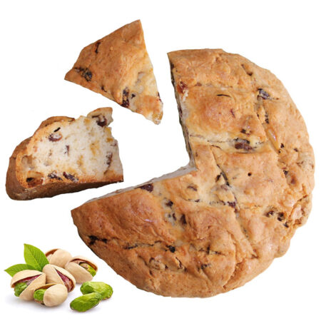 Baciccia di Ste, il Pandolce genovese ai pistacchi